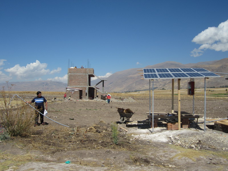 Customer image of solar water pump
